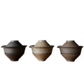 Moden Handheld Kung Fu Tea Set Ceramic Crude Pottery Portable Office Travel Tea Set