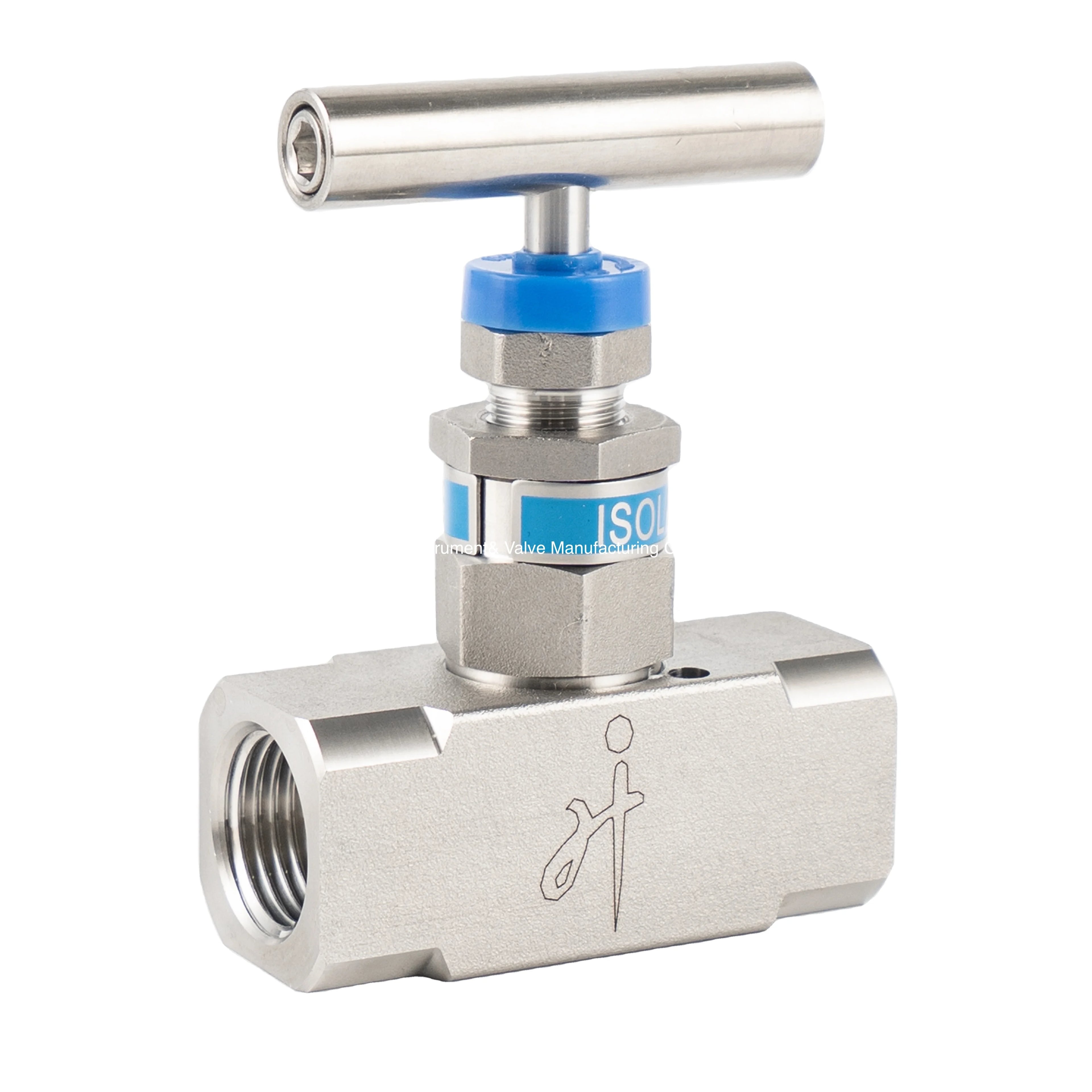 Stainless Steel Forged Needle Valve 1/2 NPT Female Thread 6000psi Needle Shut Off Valve