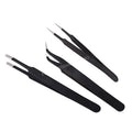 FOSHIO Professional Tweezer Stainless Steel Sign Marking Circuit Craft Tweezer Tool