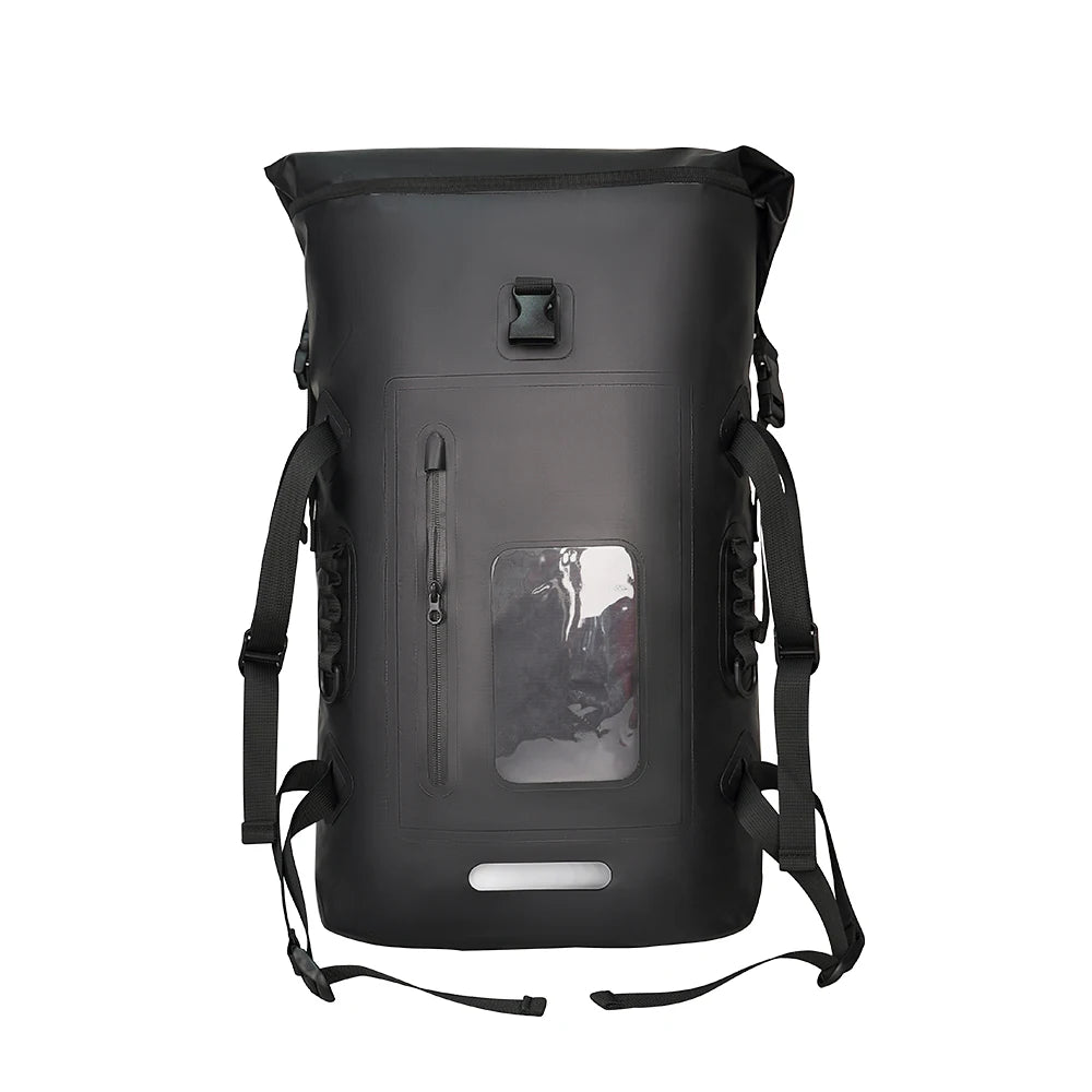 Waterproof Boating Camping Backpack 32 Liter Water Proof Floating Dry Bag Rolltop Lightweight Pack