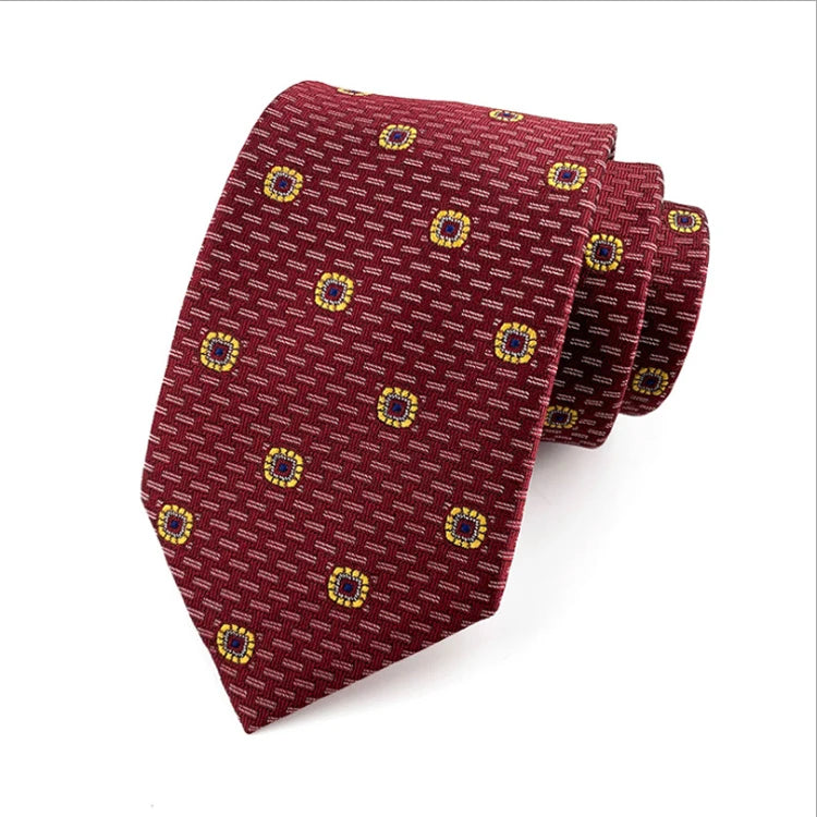 Fashionable Necktie Mens Casual Cravate Pour Homme Wholesale Jacquard Dot Corbatas Hombres