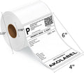 Custom Waybill Sticker Direct Thermal Sticker Fanfold Shipping Label 4x6'' Water-Proof Thermal Label Free Sample