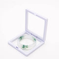 11*11cm Transparent Pe Film Box Jewelry Box for Earring Necklace Ring