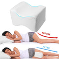 Memory Foam Leg Elevation Orthopedic for Sciatica Knee Pillow Comfortable H Shaped Sleep Leg Rest Knee Cushion