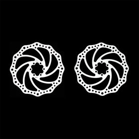 140mm 160mm 180mm 203mm Electric Wheel Brake Disc for Bicycle Stainless Steel Brake Rotor E Bike Accessories