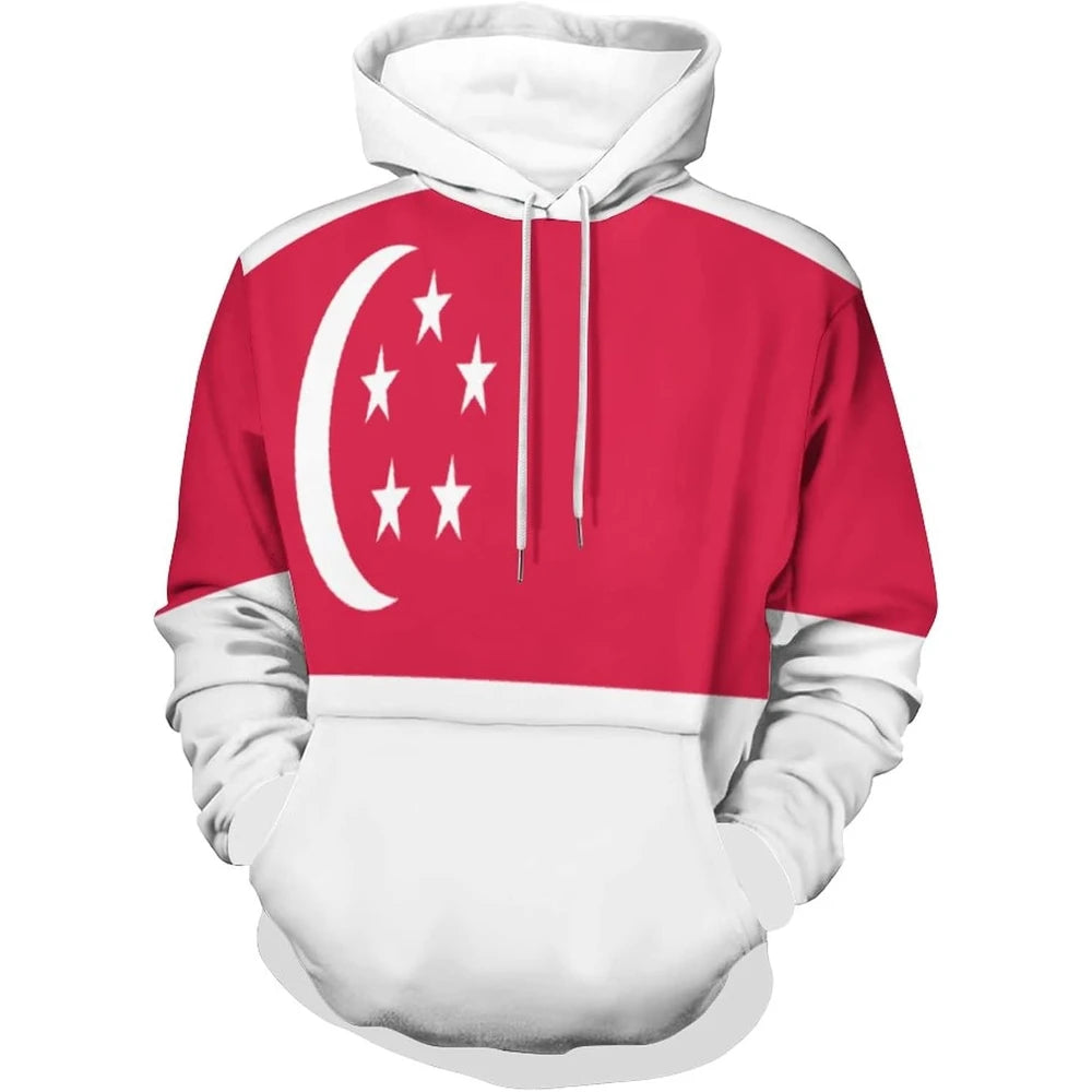 Fitspi Wholesale Custom Country Logo Slovenia Flag 3d Print Hoodie Spring Autumn Sweatshirt Pullover Dropshipping