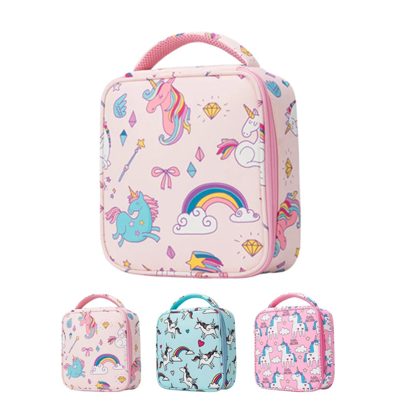 Wholesale Durable Students Food Thermal Cooler Lunch Bag Insulated Kids Lunch Box Bag