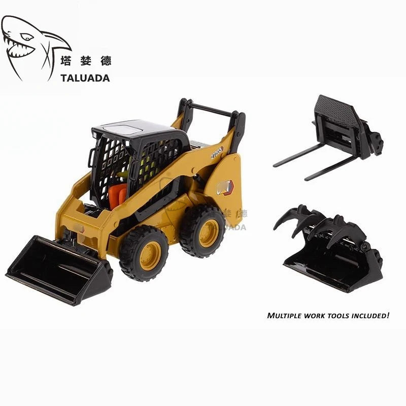 TALUADA 1:32 Scale E272D3 DM85678 Alloy Skid Loader Forklift Model Toy