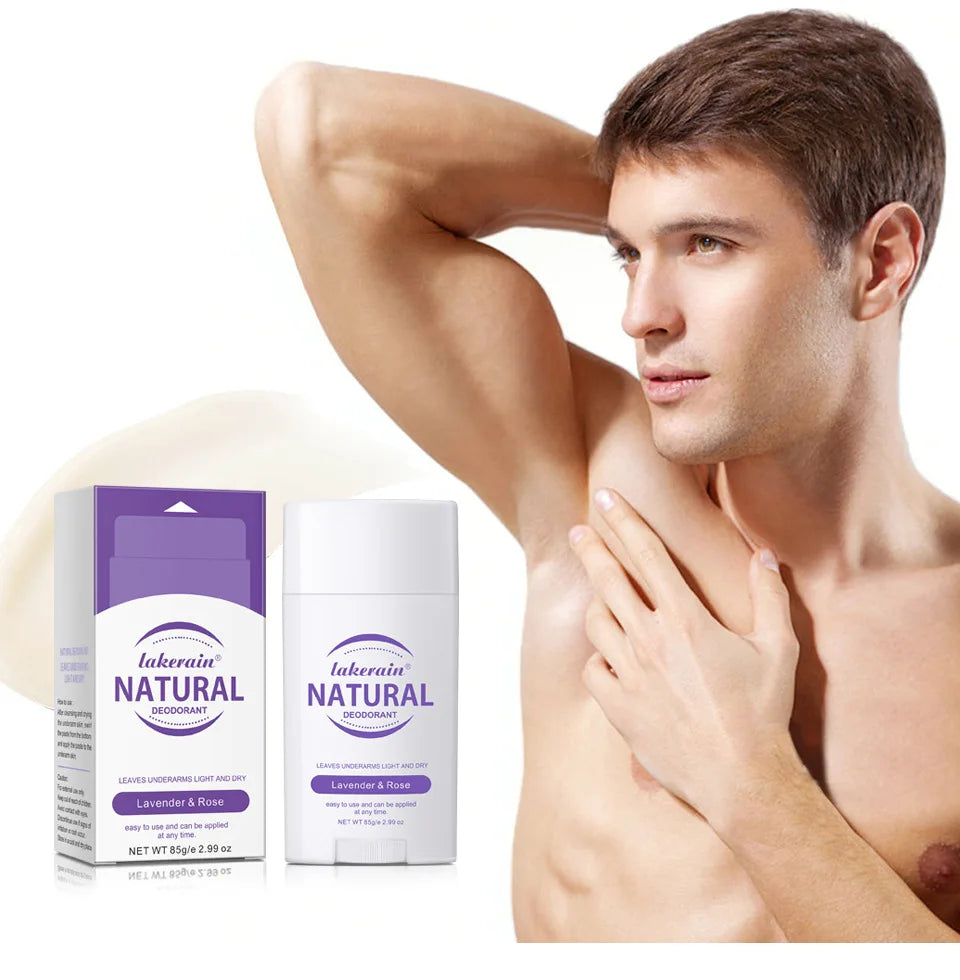 Hot Selling Lakerain Herbel Natural Deodorant Sweat-proof Reducing Odor Long-lasting Fragrance Underarm Deodorant Balm