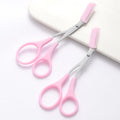 Free Sample Stainless Steel Eyebrow Trimmer with Comb & Scissors Portable Hair Removal Shaver for Easy Eyebrow Shaping