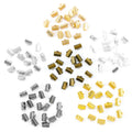 50pcs/bag Metal 6/8/10/13/16/20/25mm Horse Clip /Mazai Buckle Handmade DIY Tailing/ Ribbon Clip Buckle Jewelry Accessories V143