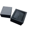 Explosion Fashion Creative 360 Rotation Velvet Lining Custom Logo Cufflink Box with Custom Brand