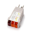 White Electrical Outlet Tester for Grounding Products Receptacle Tester Outlet Checker U.S. (Type B Wall Outlets)