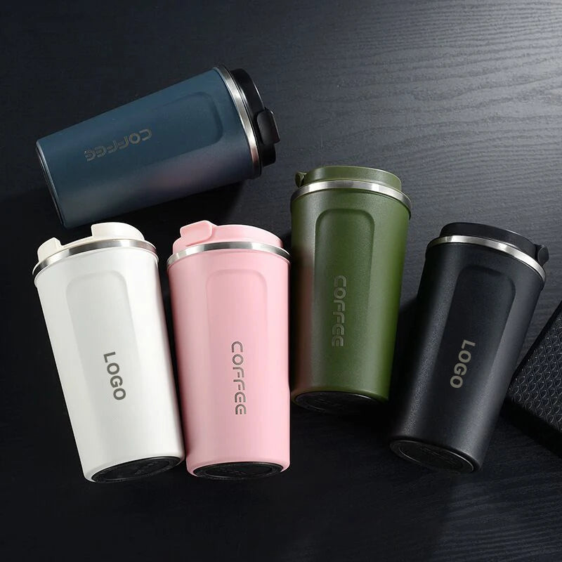 Double Wall Stainless Steel Coffee Tumbler Vacuum Insulated Travel Car Mug Cup