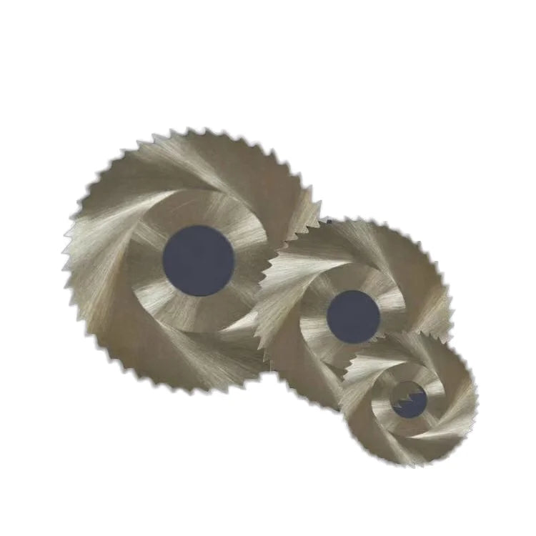 KANZO Industrial HSS Laser Welded P6M5 Saw Milling Disc Cutters for Cutting Metal OEM