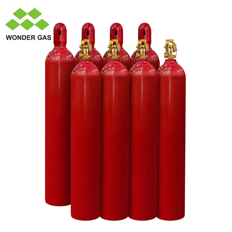 80L ISO N2 Ar Clean Gas Tank IG55 IG541IG01IG100 Inert Gas Fire Fighting Cylinder for Fire Fighting System