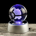 Dropshipping 3D Crystal Pokemon Ball Pokeball Glass Pokemon Go Balls Toys