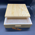 Early Riser Huge Square Wooden Slab Mold With Silicone Inner Liner 8000ml Large Silicon Mould With Wood Box Factory Price