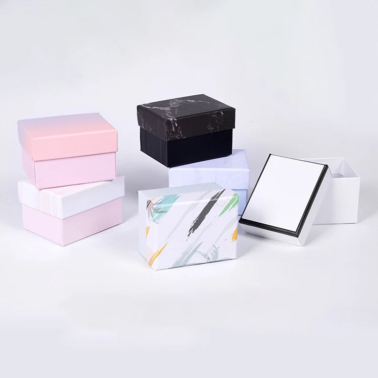 Flap Lid Packaging Cardboard Bespoke Custom Magnetic Closure Gift Box Customized Makeup Ribbon EVA