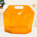 Portable Sealed Plastic Bag Cold Drink Draft Beer Liquid Transparent Stand up Pouch Nozzle Bag