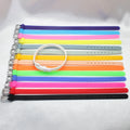 Fashion 8MM Silicone Wristband Bracelets Fit 8mm Slide Charms Slide Letters Fit DIY Accessories Women Jewelry WB009