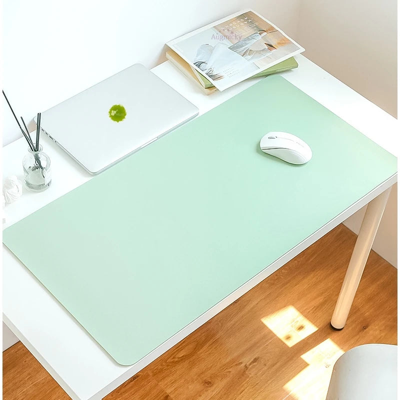 Factory Price Mousepad 80x40CM PU Leather Computer Mouse Pad Gaming Large Gamer XXL Mouse Carpet PC Desk Mat Keyboard Pad