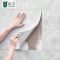 Peel and Stick Wall Paper Self Adhesive Foam 3d Brick Wallpaper Bathroom Wall Tile Stickers Waterproof
