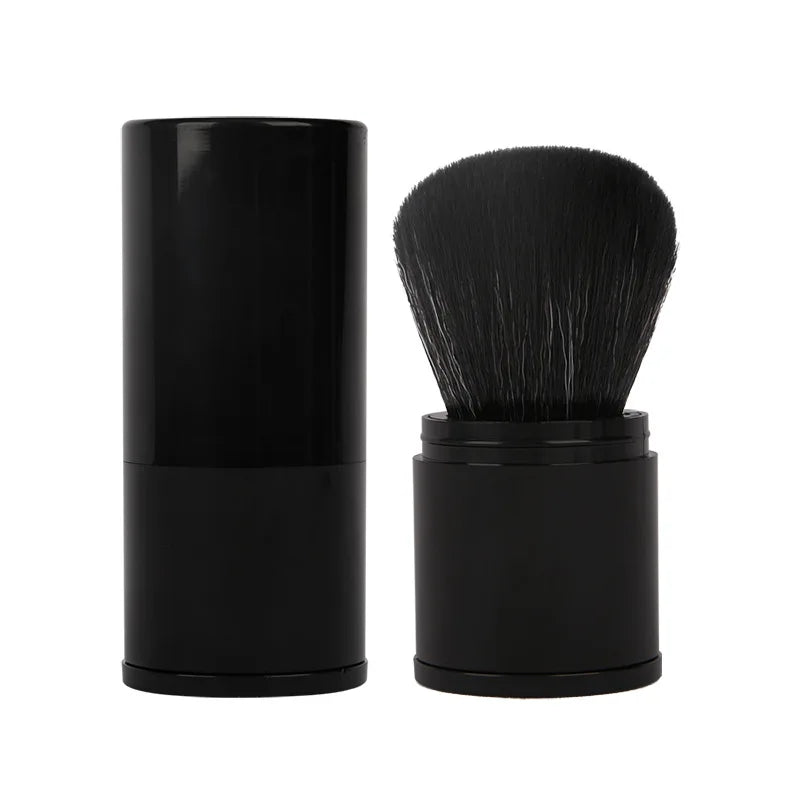 Large Size Single Makeup Brush Loose Powder Blush Portable Retractable Round Body Makeup Brush Nail Brushes