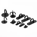 Wall Mount Lanterns Hangers Flower Basket Black Single Hook Wall Ceiling Mounted Hooks