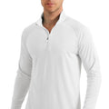 Best Selling Lightweight Long Sleeve Plaid Shirt Zipper Breathable Quality Material for Autumn Jogging Maintains Healthy Casual
