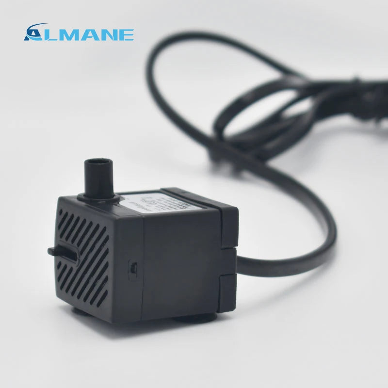 ALMANE Small Solar Water Pump Fish tank Mini Water Circulation Pump Pumping Water 2.5w