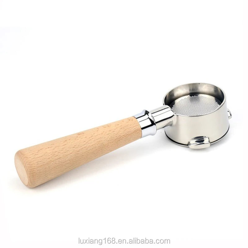 Espresso Coffee Machine Portafilter 54mm Bottomless Coffee Espresso Machine with Wood Handle Kitchen Accessories