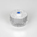 5g in Stock Luxury Ready to Ship Silver Fashion Design Plastic Cosmetic Container Acrylic Cream Jar