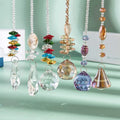 Home Hanging Windows Diy Decoration Dragonfly Rainbow Guardian Angel Crystals