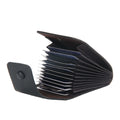 New Style Fashion PU Leather Short Organ Style Card Holder for Women With ButtonMen's Card Wallet Case for Men With Hasp