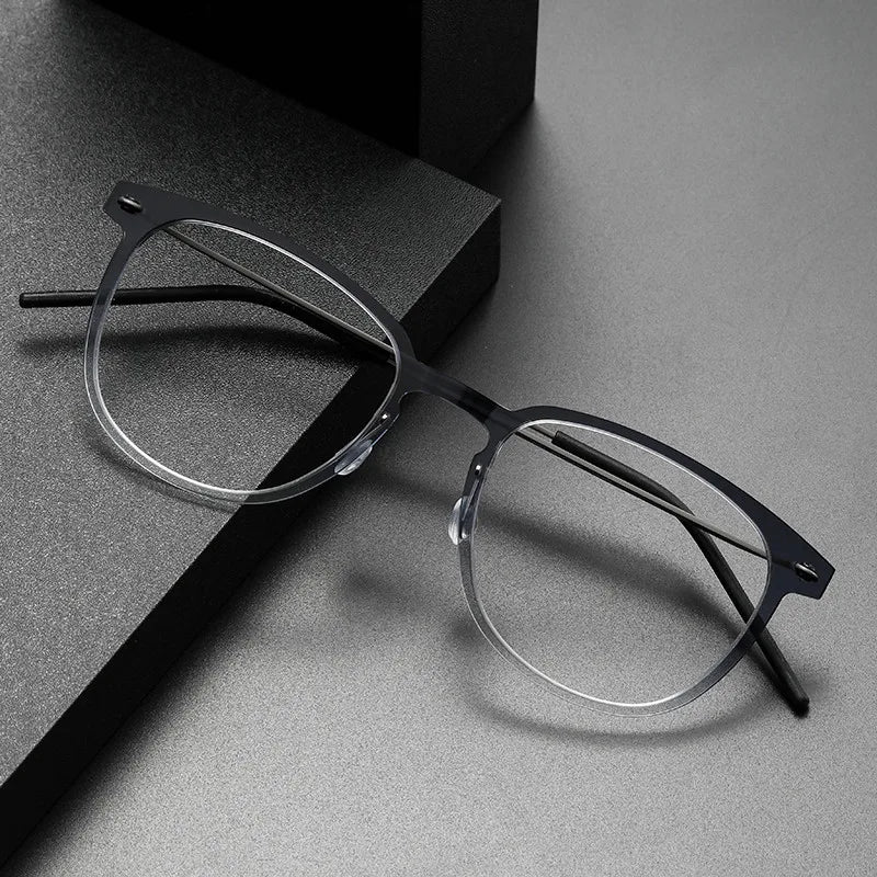 SH6549 Double Color Women Glasses Frame Fashion Clear Anti-Blue Light Eyewear Cat Eyeglasses Optical Frames Computer Glasses