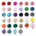 Hot Cartoon Embroidery Effect Rainbow Multiple Colors Two Sides Sequin Party Costume Ball Cute Ears DIY Accessories for Headband