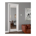 Wish New Fancy Modern Manual Finished Full Lite Clear Glass Interior Wood Door for House