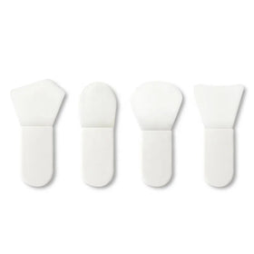 Portable Mini Silicone Facial Mask Brush Soft Head Blending Facial Mask Makeup Brush Beauty Tool Customized