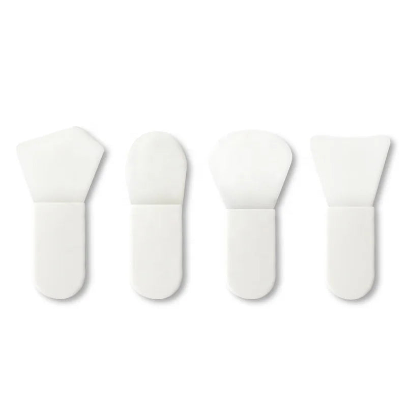 Portable Mini Silicone Facial Mask Brush Soft Head Blending Facial Mask Makeup Brush Beauty Tool Customized