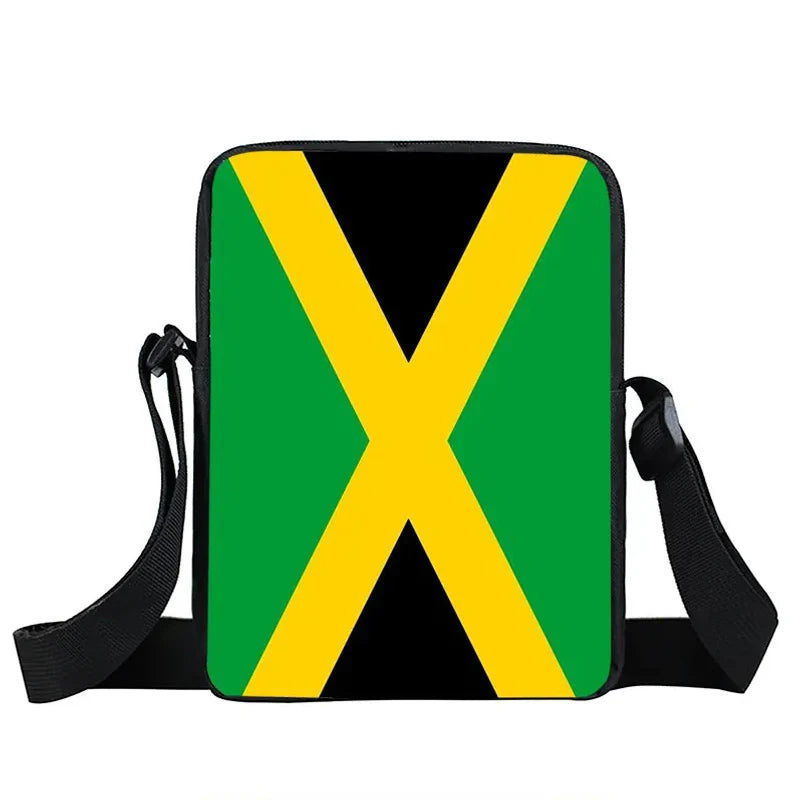 2024 New National Flag Crossbody Bag for Women Flag Print Large Capacity Messenger Bags