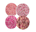 5mm Pink Polyme Clay Flower Sprinkles for Party Supplies Slime DIY Crafts Filling Accessories