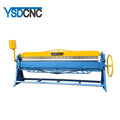 1.2*1500 Galvanized Sheets Tdf Flange Hand Type Folding Machinemetal Manual Folder Bender Machine for HVAC Duct Making Machine