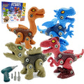 DIY Take Apart Dinosaur Toy Assembly Dinosaur Stem Educational Toys Jurassic Dinosaur Toi Stem Kit Building Block Set for Kids