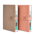 Custom B5 A5 Size Notebook Weekly Planner PU Leather Daily Planner