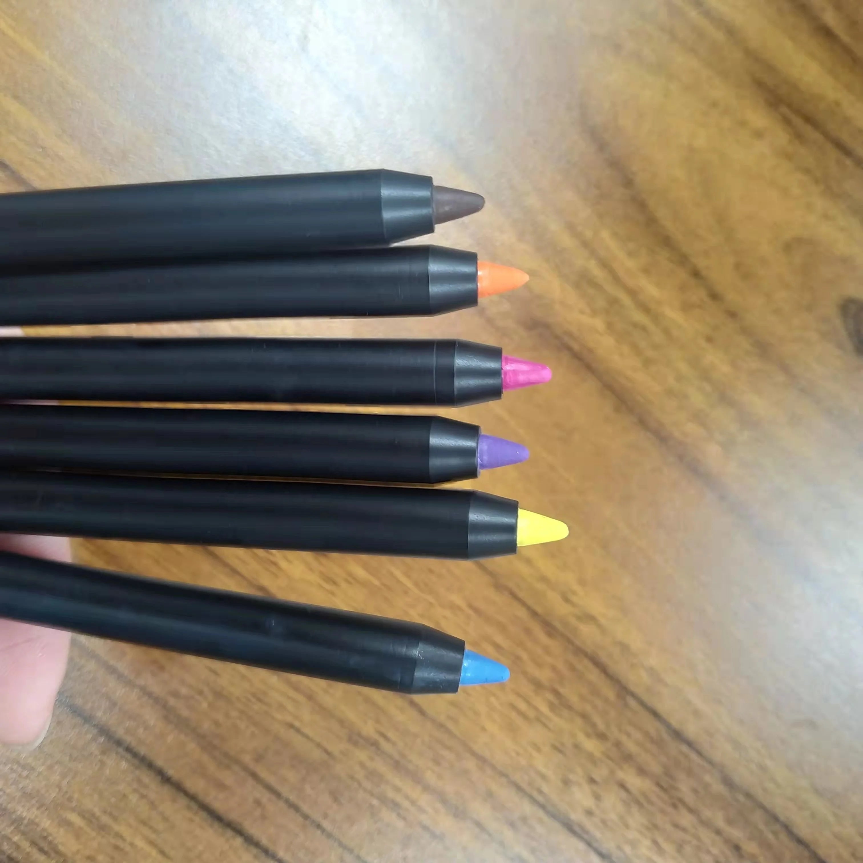 Wholesale High Pigment Waterproof Creamy Private Label Colored Gel Eyeliner Pencil