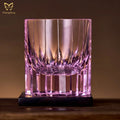 K9 Crystal Glass Cup Optical Glass Whiskey Cup Hand-carved Whiskey Shot Glass With Gift Box
