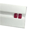 HQ GEMS a Quality Heat  5x7mm  100% Natural Original Octagon Cut Burma Red Ruby Stone