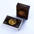 Manufacturer Professional Custom Gold Foil Art Paper Material Colorful Logo Printed Poker Playing Cards Game Custom Paper Box