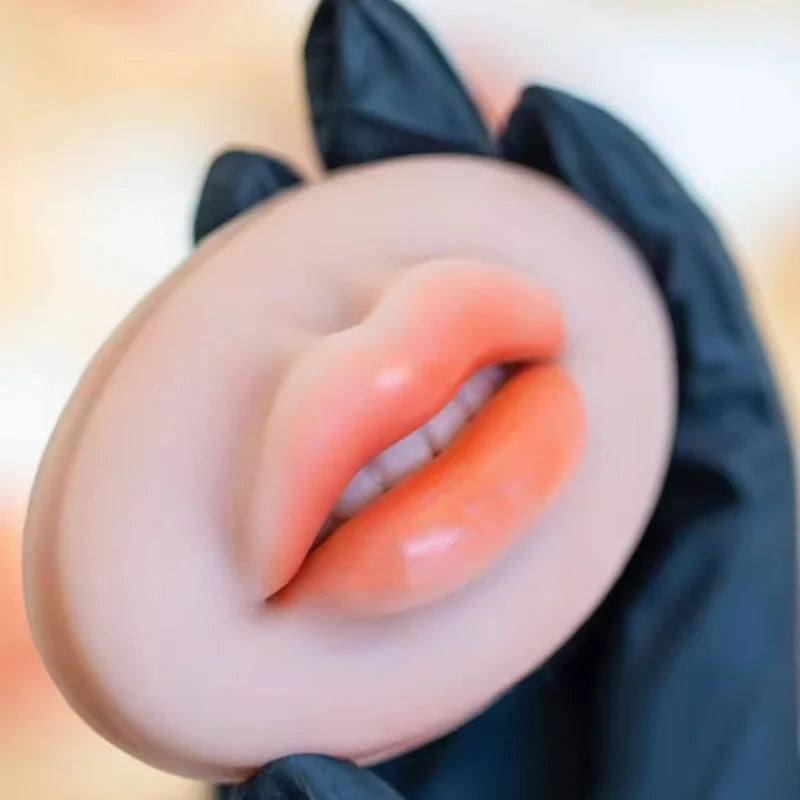 Hot Sale 5D Silicone Lip Practice Skin Permanent Makeup Tool PMU Accessories Microblading Lip Practice Skin for Beginner